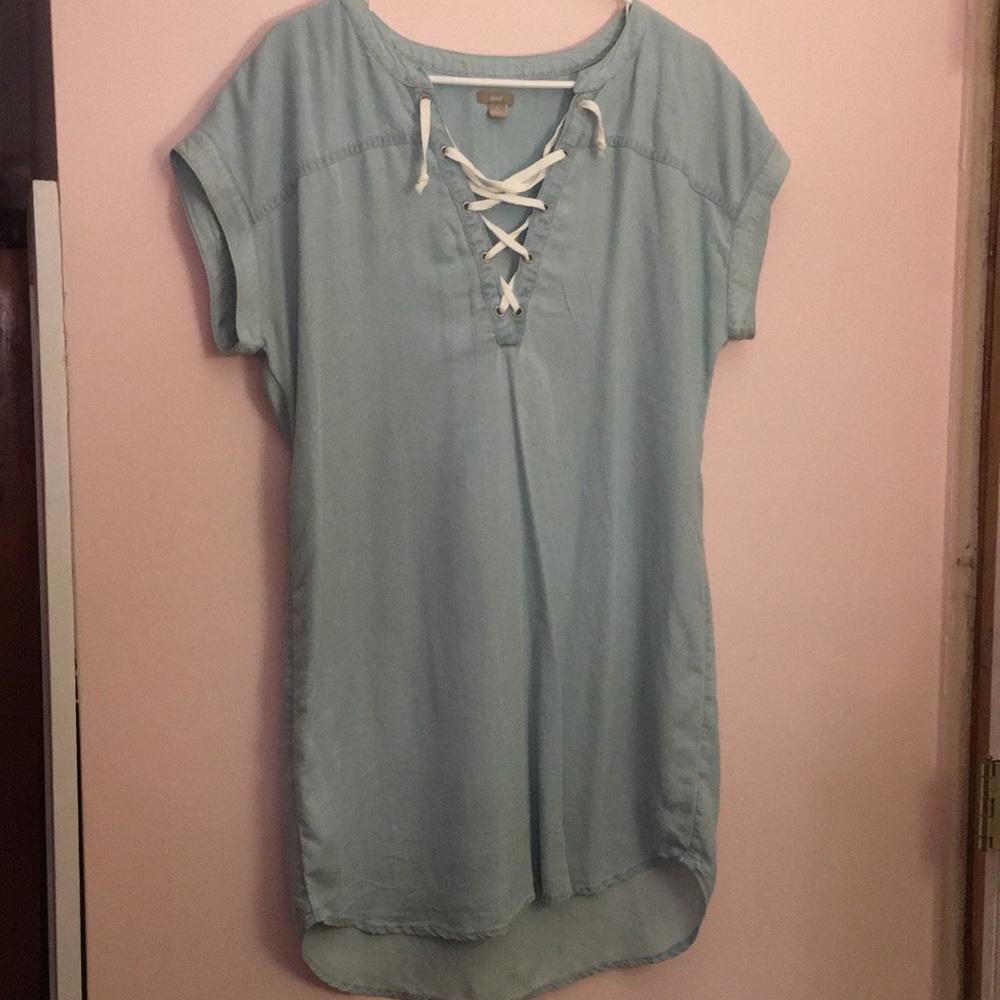 Light blue beach cover up